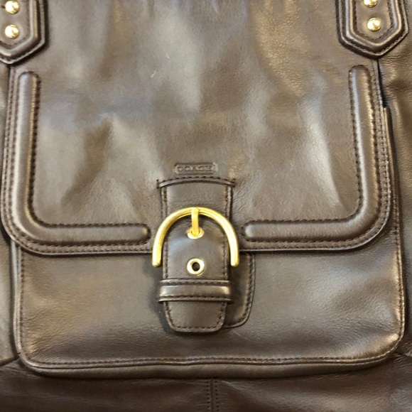 Leather tote bag from Coach - Picture 4 of 5